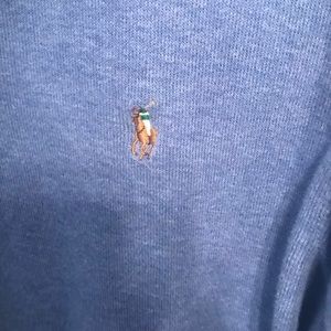 Men’s RL zip sweater